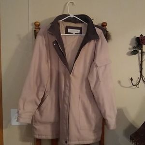 Liz Claiborne jacket with hood sz L